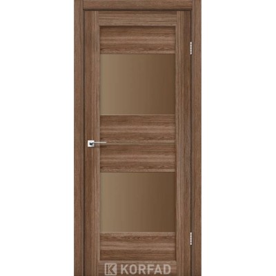 Двери PM-02 сатин бронза Korfad-25