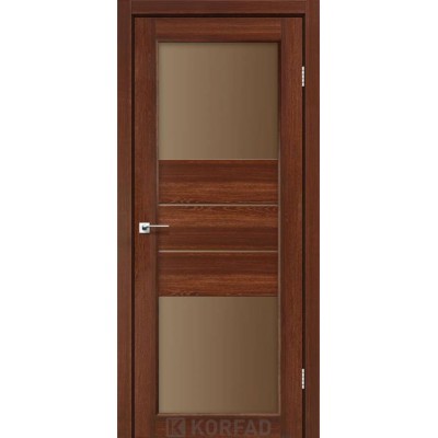 Міжкімнатні Двері PM-05 сатин бронза Korfad ПВХ плівка-6