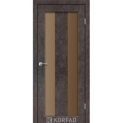 Двери PM-04 сатин бронза Korfad-21