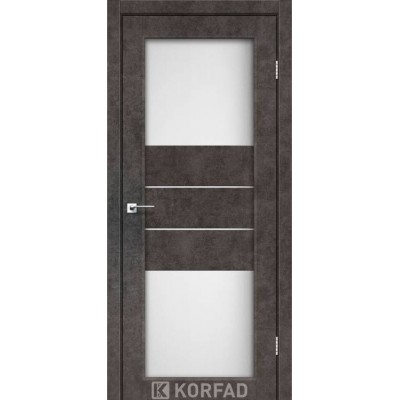 Міжкімнатні Двері PM-05 сатин білий Korfad ПВХ плівка-8