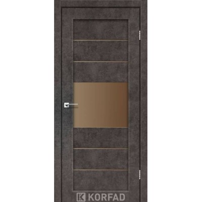 Двери PM-06 сатин бронза Korfad-22