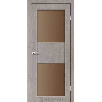 Двери PM-08 сатин бронза Korfad-22