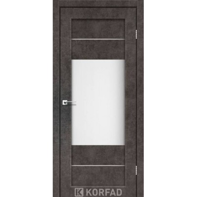 Двери PM-09 сатин белый Korfad-22