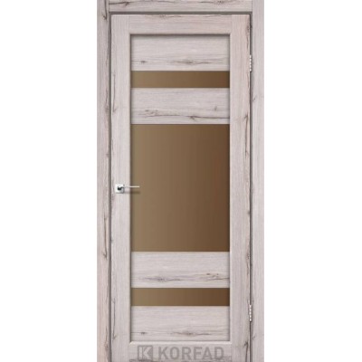 Двери PM-01 сатин бронза Korfad-19