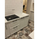 Угловая кухня на заказ крашеный МДФ RAL 9003 267