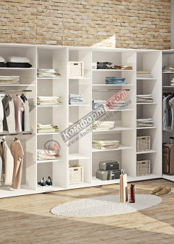 Гардеробна система 4,2х1,6м "Максі" кутова