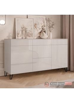 Комод-тумба Комфорт Flex 1,5 м з ДСП фасадами Кашемір для косметики
