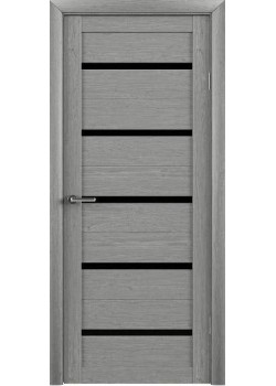 Двері Albero TrendDoors Flora Чорне скло