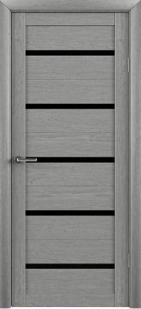 Двері Albero TrendDoors Flora Чорне скло