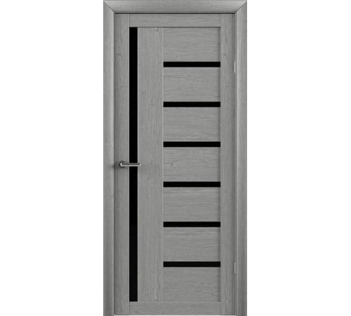 Межкомнатные Двери Albero TrendDoors Bianca Черное стекло ПВХ плёнка