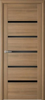 Двері Albero Megapolis PVH Vena Чорне скло