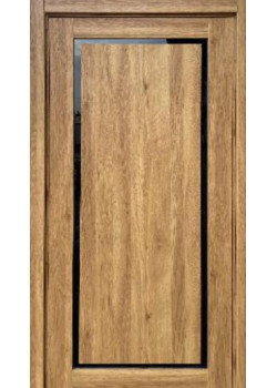 Двері Allegro Colori Glass Чорне скло