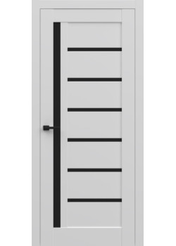 Двері Brama Eco-cell 16-04 Чорне скло
