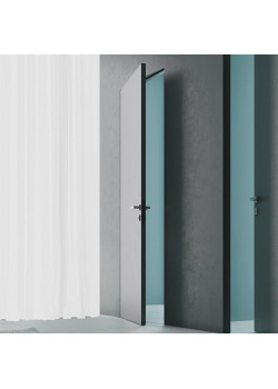 Двери Скрытого Монтажа Comeo Porte Multistrato FT Inside с черным торцом