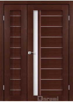 Двері Darumi Doors Bordo венге панга сатин білий полуторні