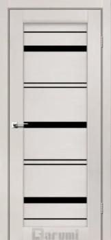 Двері Darumi Doors Darina дуб ольс Чорне скло