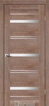 Двері Darumi Doors Darina горіх бургун сатин білий