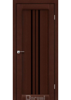 Двері Darumi Doors Stella венге панга Чорне скло
