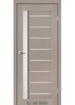 Двері Darumi Doors Bordo сірий краст сатин білий