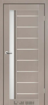 Двері Darumi Doors Bordo сірий краст сатин білий