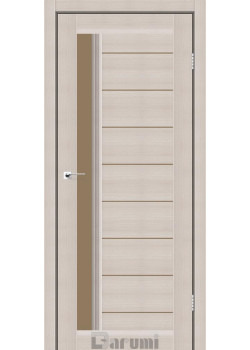 Двері Darumi Doors Bordo димчастий краст сатин бронза