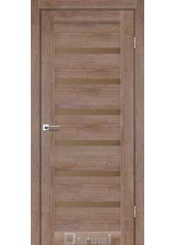 Двері Darumi Doors Vela горіх бургун сатин бронза