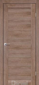 Двері Darumi Doors Leona горіх бургун сатин бронза