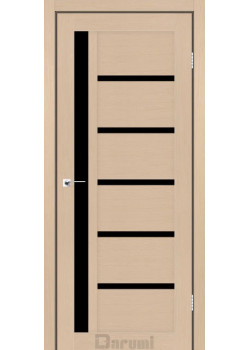 Двері Darumi Doors Arny дуб боровий Чорне скло