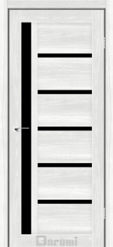 Двері Darumi Doors Arny ясен отару Чорне скло