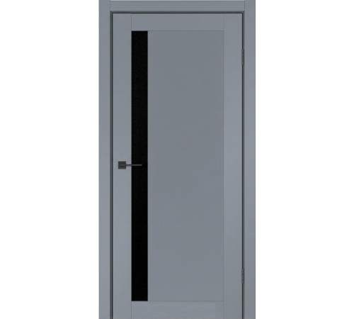 Міжкімнатні Двері Darumi Doors Stark Чорне скло Ламінатин