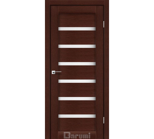Межкомнатные Двери Darumi Doors Vela венге панга сатин белый Ламинатин