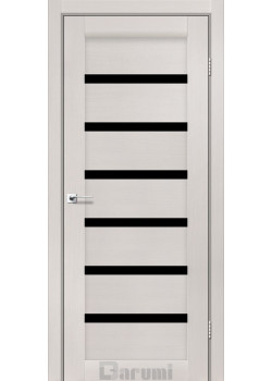 Двері Darumi Doors Vela дуб ольс Чорне скло