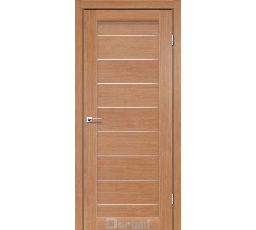 Межкомнатные Двери Darumi Doors Leona дуб натуральный сатин белый Ламинатин