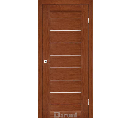 Міжкімнатні Двері Darumi Doors Leona горіх роял сатин білий Ламінатин