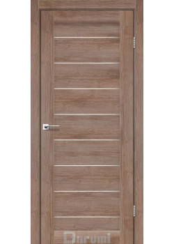 Двері Darumi Doors Leona горіх бургун сатин білий