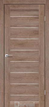 Двері Darumi Doors Leona горіх бургун сатин білий
