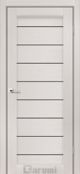 Двері Darumi Doors Leona дуб ольс Чорне скло