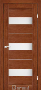 Двері Darumi Doors Marsel горіх роял сатин білий