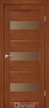 Двері Darumi Doors Marsel горіх роял сатин бронза