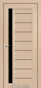 Двері Darumi Doors Bordo дуб боровий Чорне скло