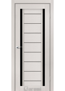 Двері Darumi Doors Madrid дуб ольс Чорне скло