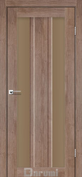 Двері Darumi Doors Selesta горіх бургун сатин бронза