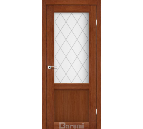 Міжкімнатні Двері Darumi Doors Galant GL-01 горіх роял Ламінатин