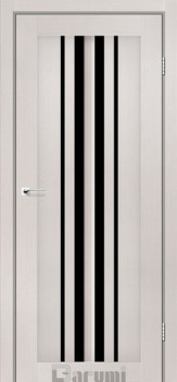 Двері Darumi Doors Prime дуб ольс Чорне скло