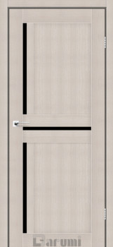 Двері Darumi Doors Next дуб мембау Чорне скло