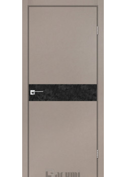 Двері Darumi Doors Plato Line PTL-01 сірий краст