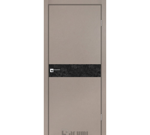Міжкімнатні Двері Darumi Doors Plato Line PTL-01 сірий краст Ламінатин