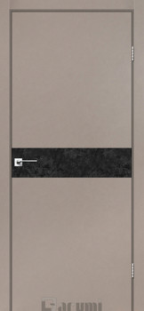 Двері Darumi Doors Plato Line PTL-01 сірий краст