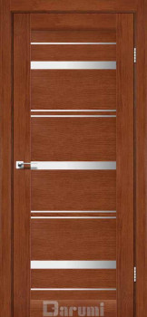 Двері Darumi Doors Darina горіх роял сатин білий