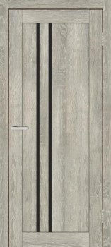 Двери Europe Doors Бельгия PVC Черное стекло